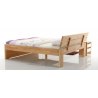 Drewniane łóżko dla dwojga - Meteor