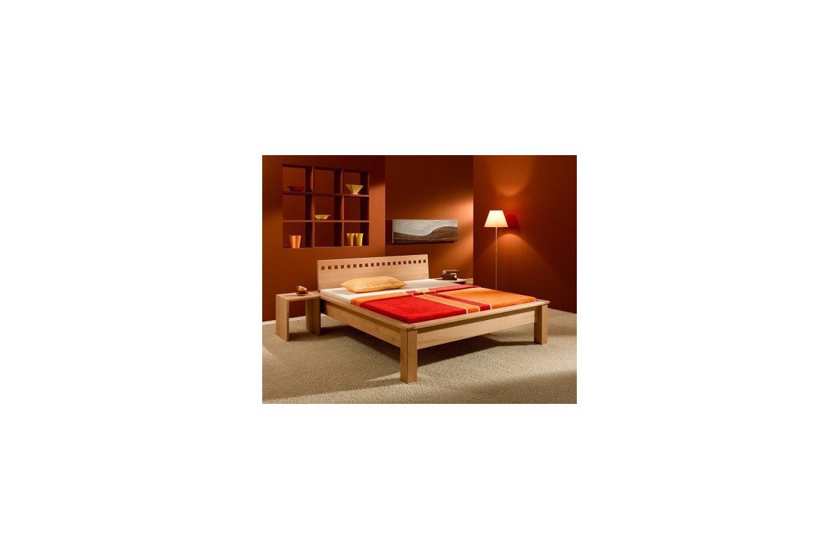 Łóżko z drewna litego - Astor