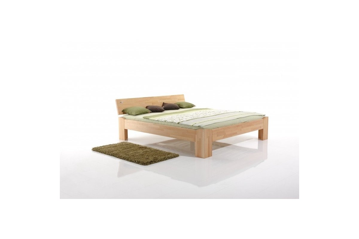 Łóżko do sypialni drewniane
