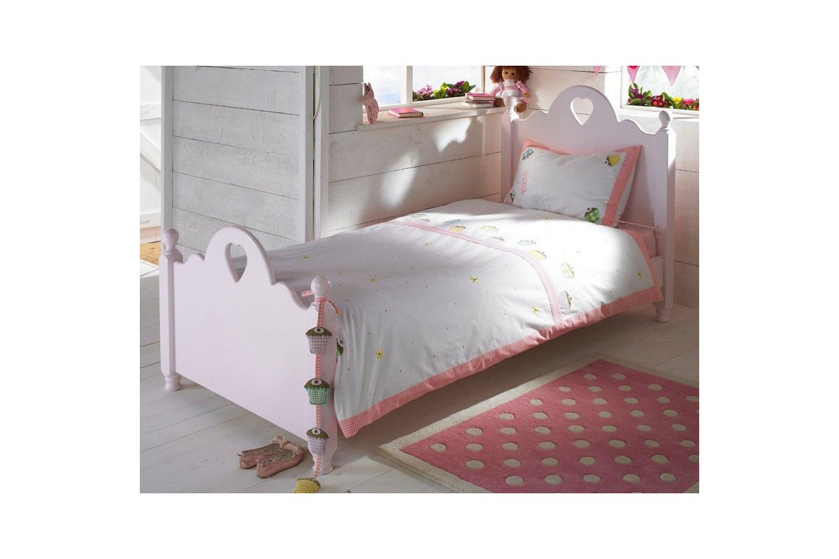 Santana - różowe łóżko dla dziewczynki