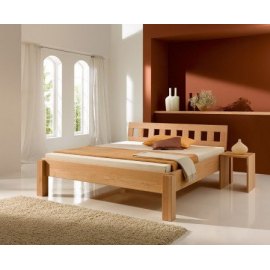 Łóżko z drewna Bend