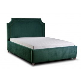 zielone klasyczne łóżko z pojemnikiem Bellagio