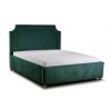 zielone klasyczne łóżko z pojemnikiem Bellagio