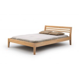 Łóżko z drewna Bursztyn