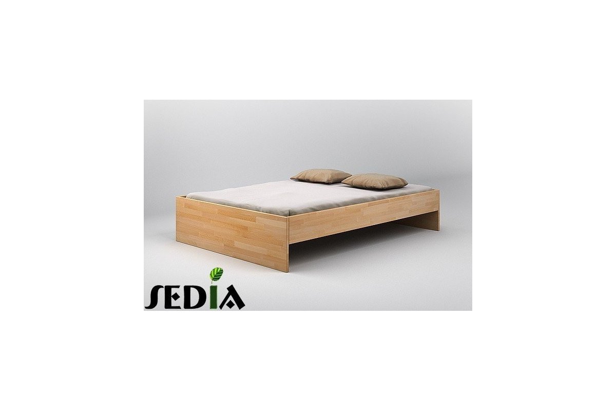 Łóżko drewniane do sypialni - Agat