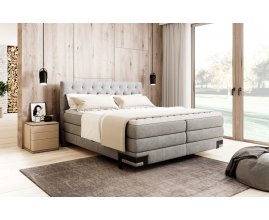 Kontynentalne łóżko Limba z podnoszonymi pojemnikami