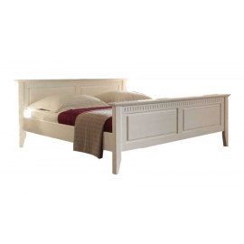 Białe łóżko 180 x 200 cm Horn 