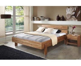Łóżko drewniane dębowe Una