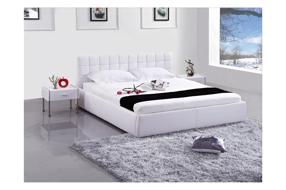 nowoczesne tapicerowane łóżko Dario